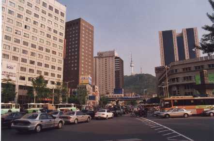 Le centre de Séoul