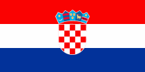 drapeau de la Croatie